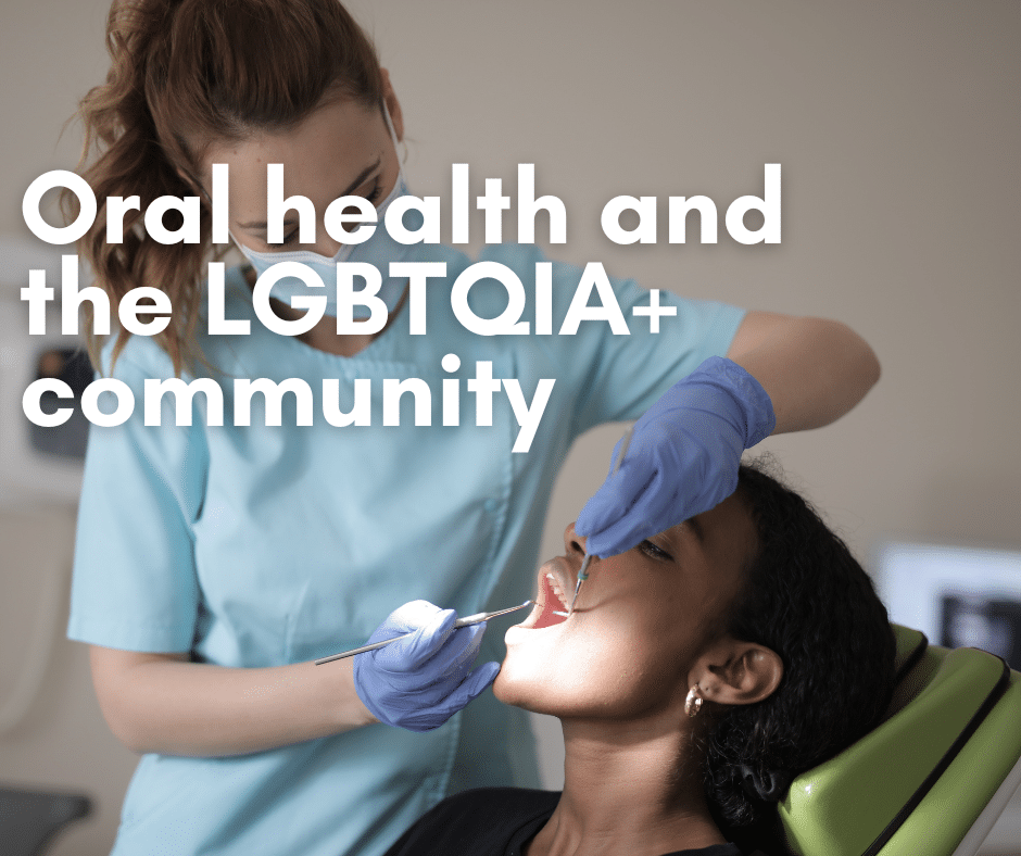 hygienist and patient