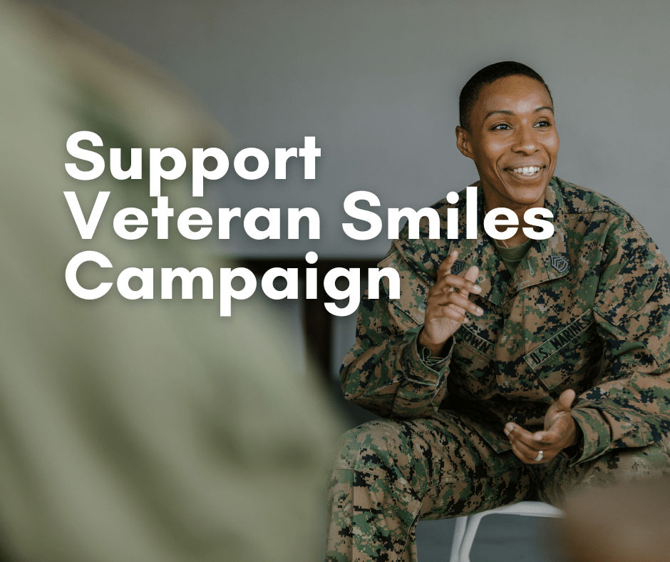 Support Veteran Smiles campaign